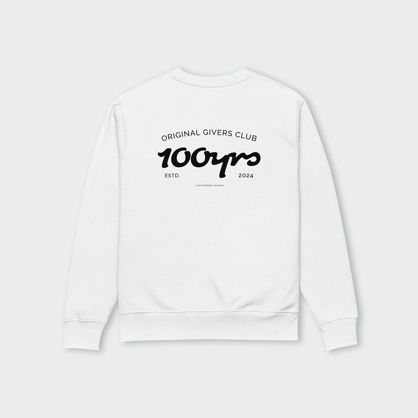 Unisex Organic Sweatshirt – Black OG Club Logo