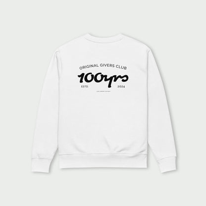 Unisex Organic Sweatshirt – Black OG Club Logo