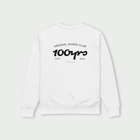 Unisex Organic Sweatshirt – Black OG Club Logo