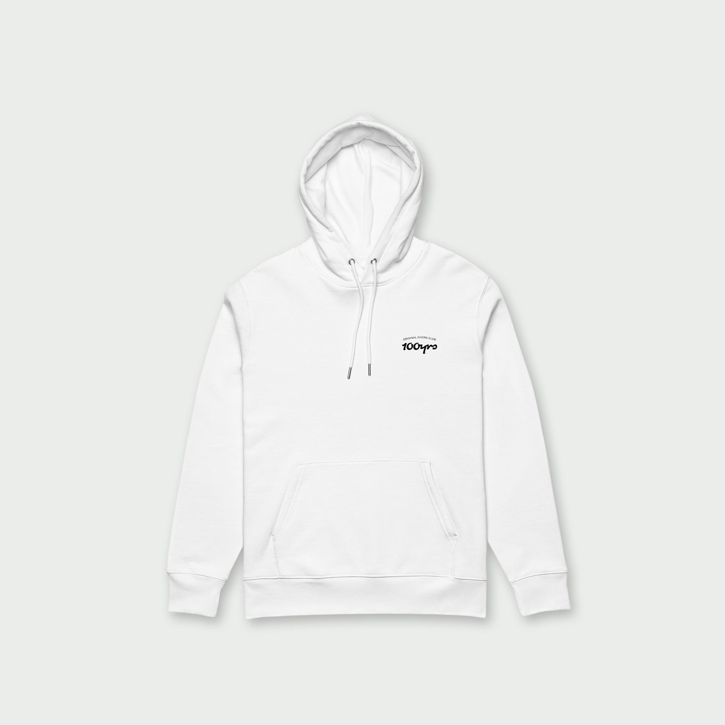 Unisex Organic Hoodie – Black OG Club Logo
