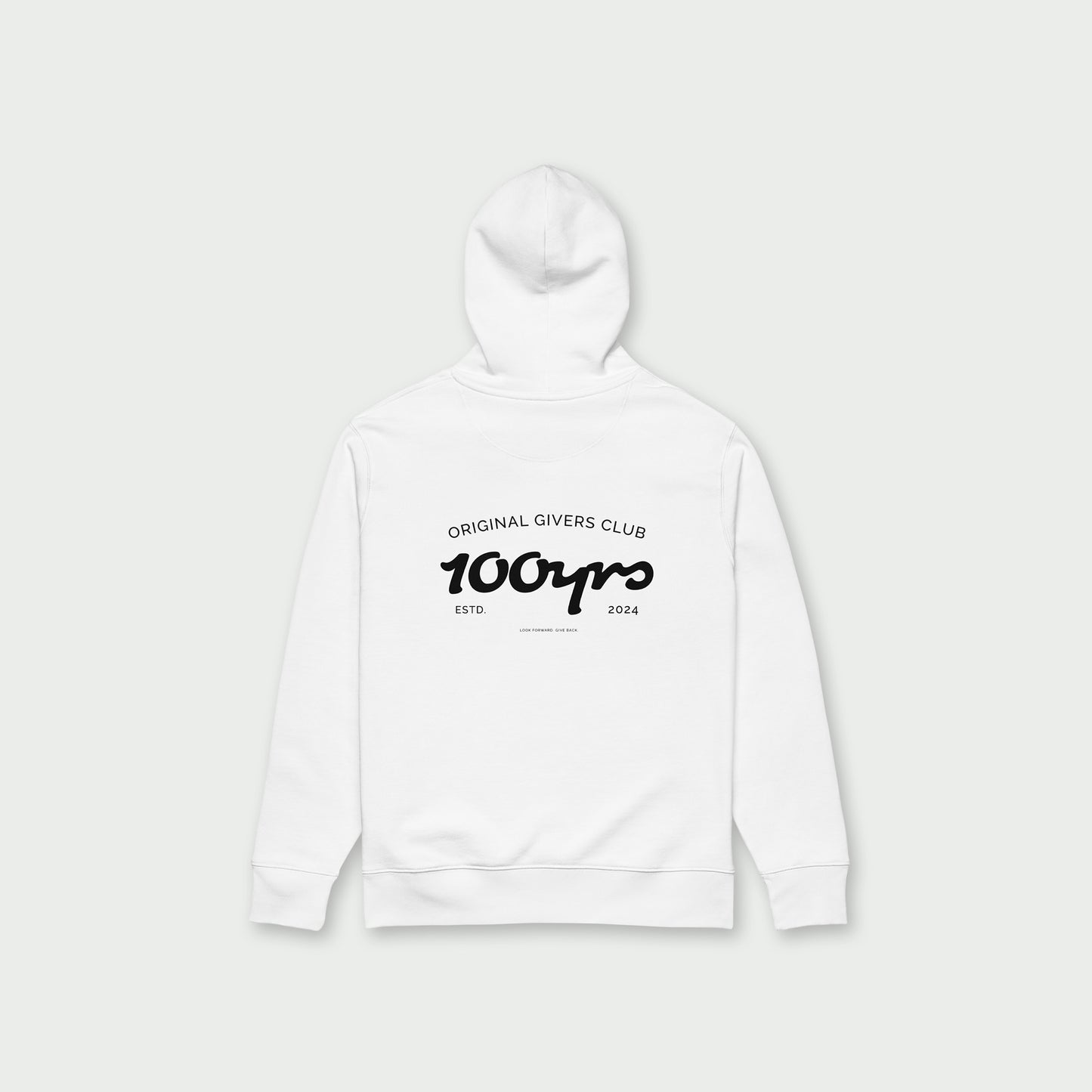 Unisex Organic Hoodie – Black OG Club Logo