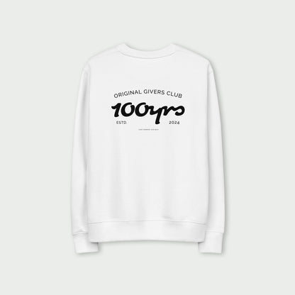 Unisex Organic Sweatshirt – Black OG Club Logo