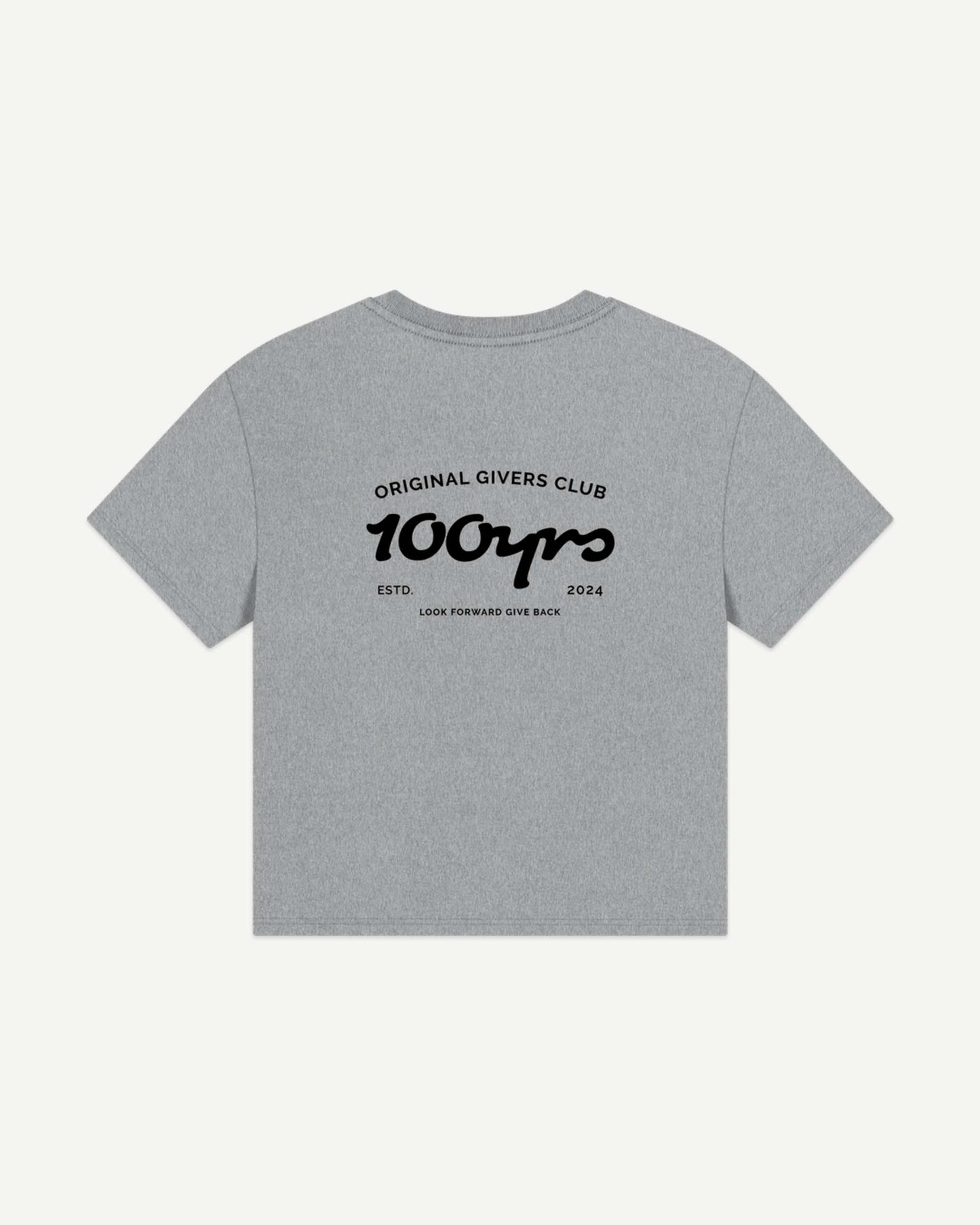 Women's OG Club: Steady — boxy tee, black logo