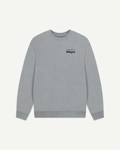 Men's Organic Cotton Oversized Sweatshirt - OG Club Black