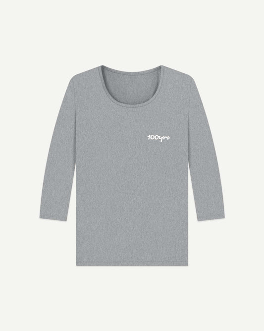 Women's Organic Cotton 3/4 Length Long Sleeve T-Shirt