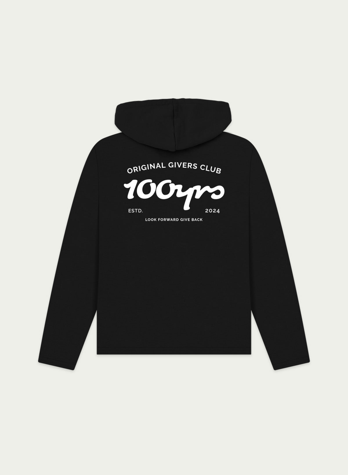 Women's Recycled Organic Cotton Relaxed Fit Hoodie - OG Club White Logo