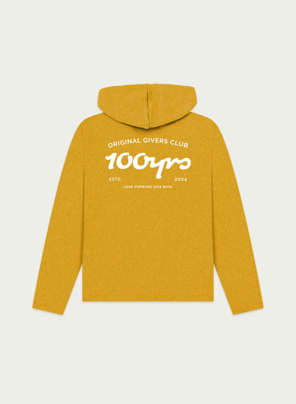 Women's Recycled Organic Cotton Relaxed Fit Hoodie - OG Club White Logo