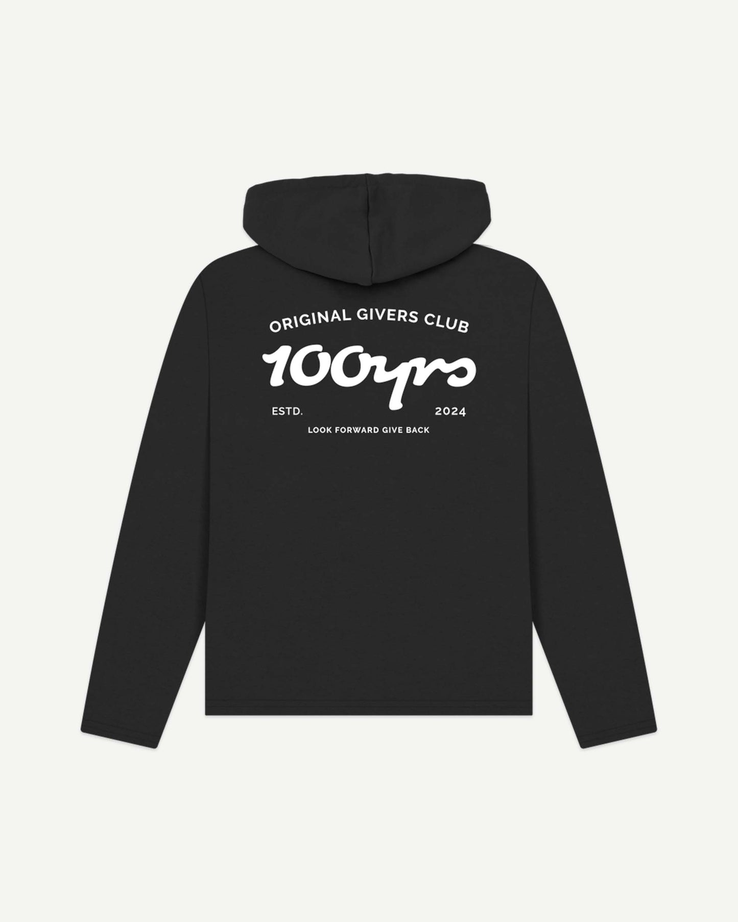 Women's Recycled Organic Cotton Relaxed Fit Hoodie - OG Club White Logo