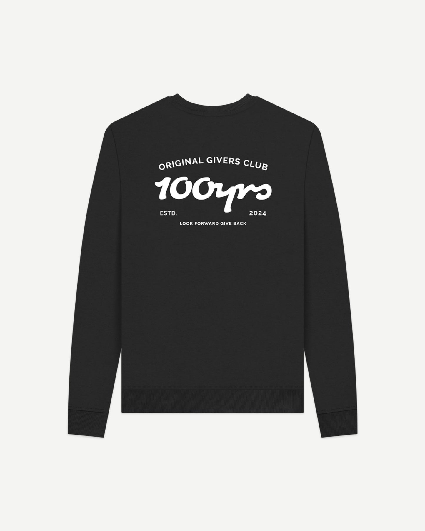 Women's Recycled Organic Cotton Sweatshirt - OG Club White Logo