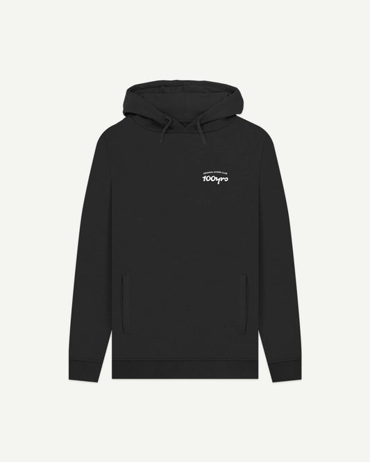 Men's Recycled Organic Cotton Hoodie - OG Club White Logo