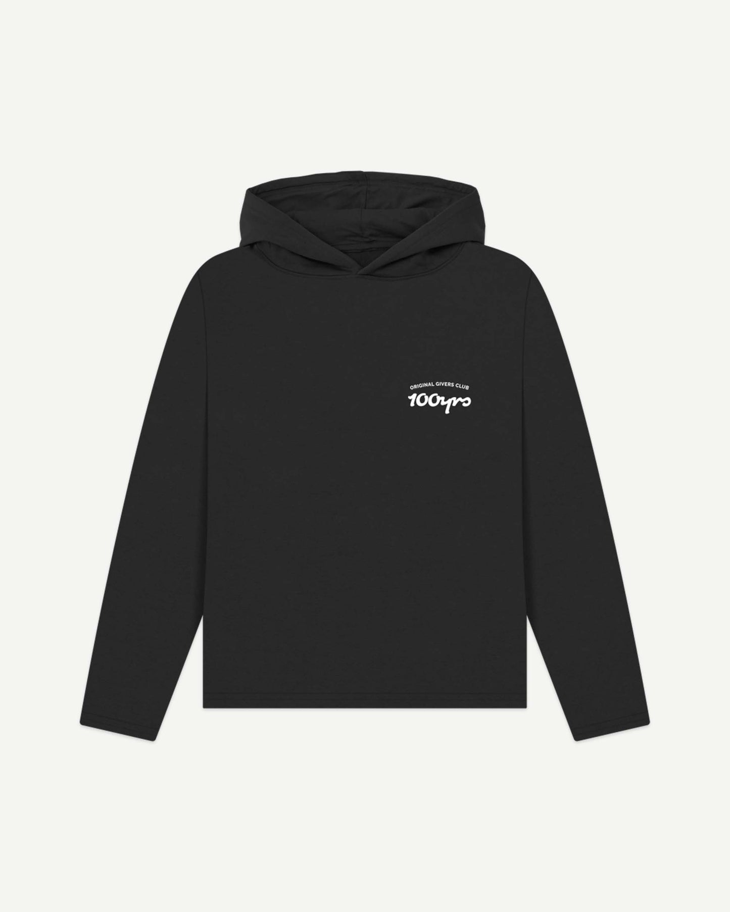 Women's Recycled Organic Cotton Relaxed Fit Hoodie - OG Club White Logo