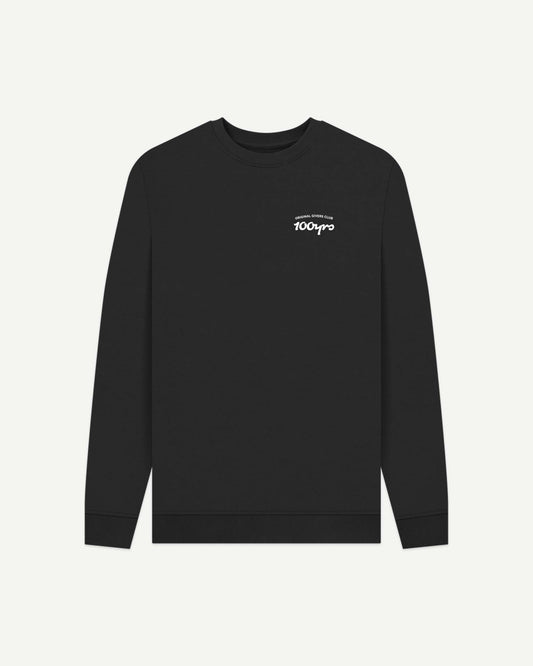 Men's Recycled Organic Cotton Sweatshirt - OG Club White Logo