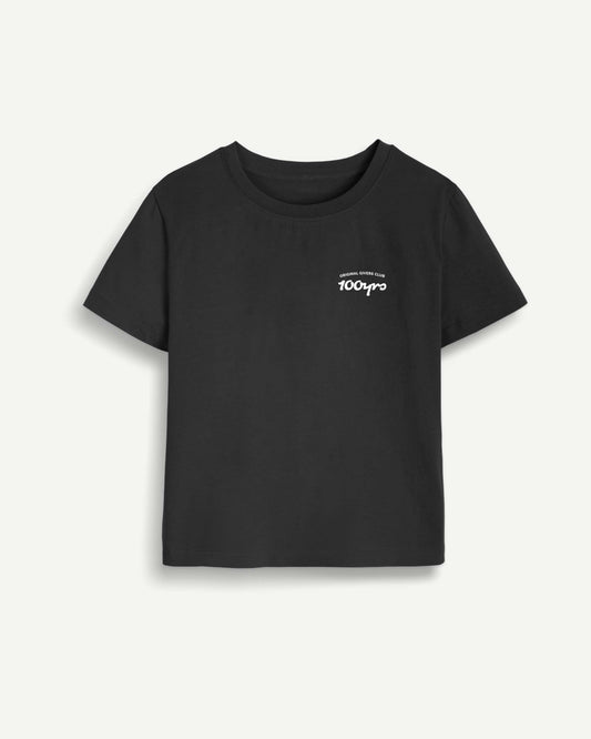 Women's Organic Cotton Slim Fit T-Shirt - OG Club White Logo