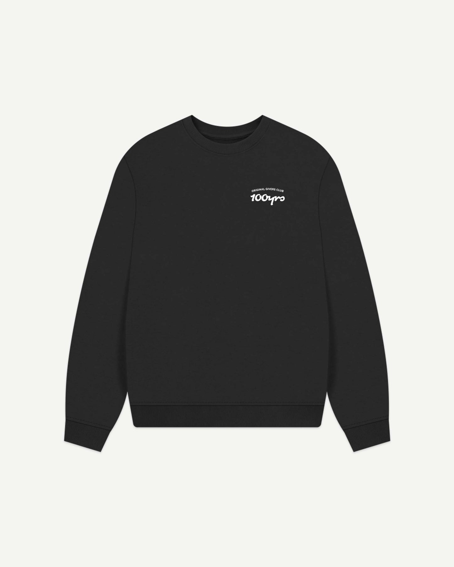 Women's Organic Cotton Oversized Sweatshirt - OG Club White Logo