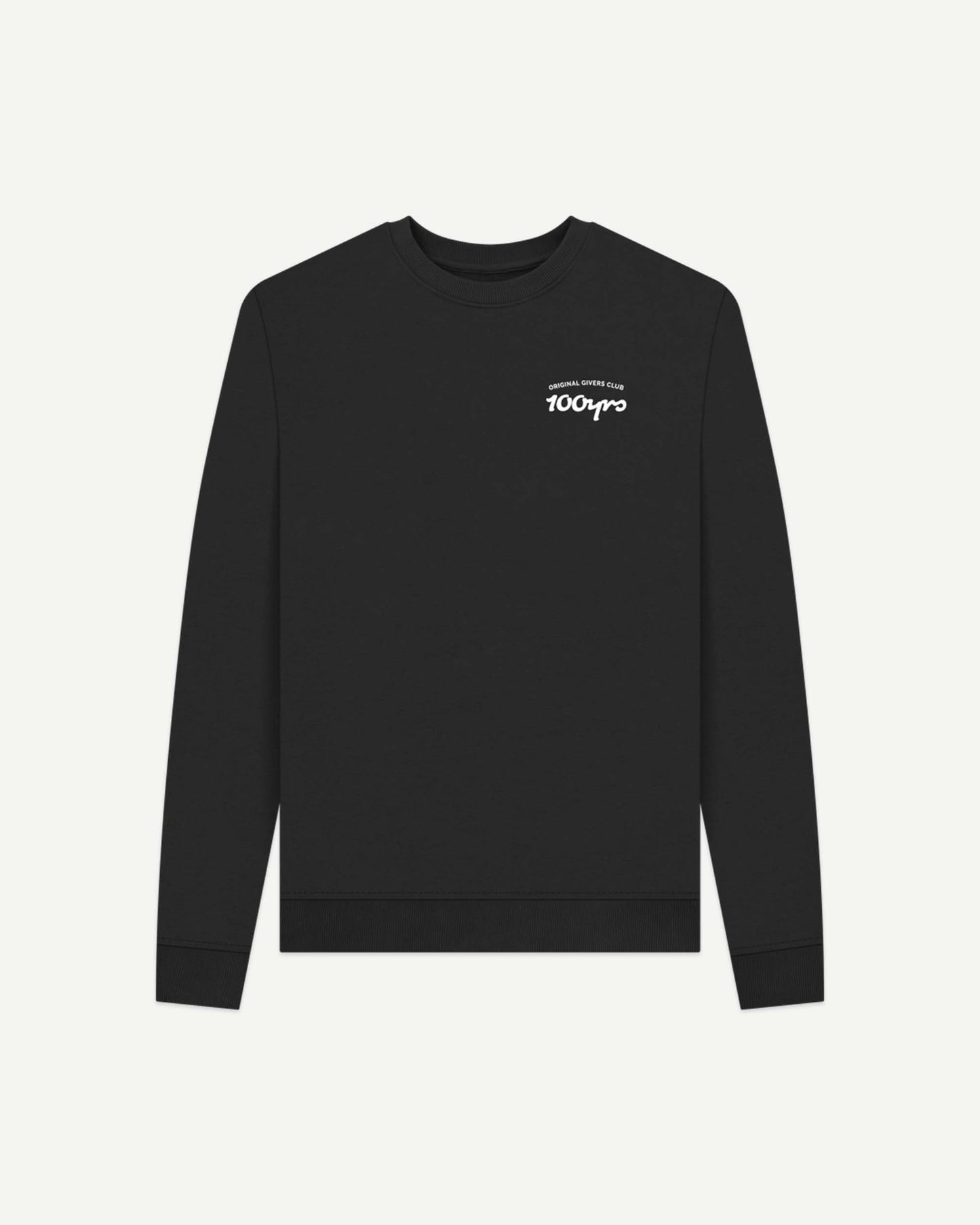 Women's OG Club: Shared — crew neck sweatshirt, white logo