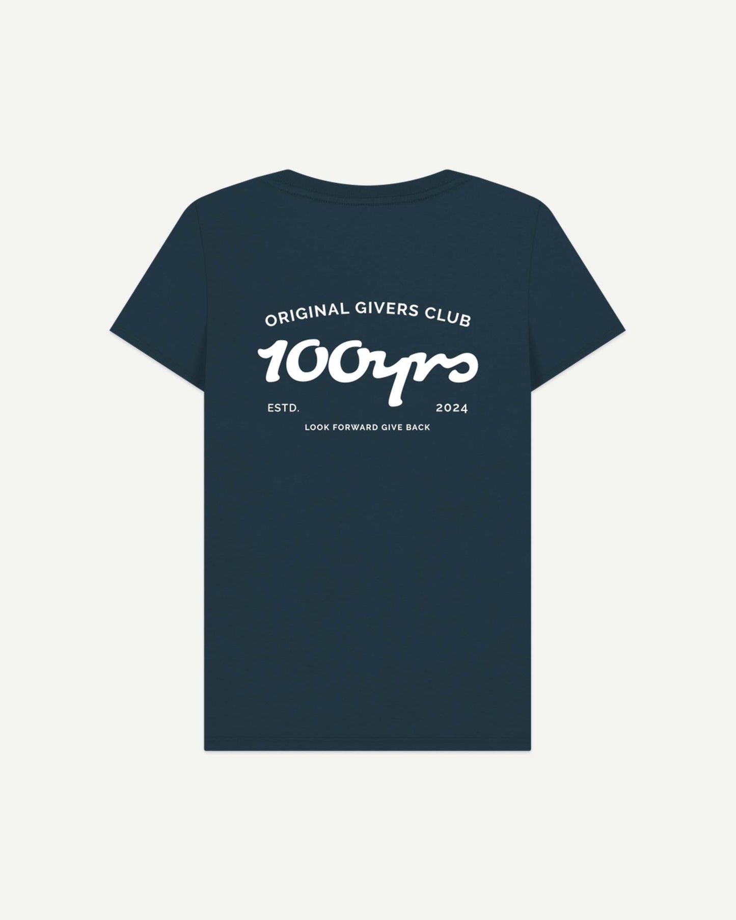 Women's Organic Cotton Scoop Neck T-Shirt - OG Club White Logo