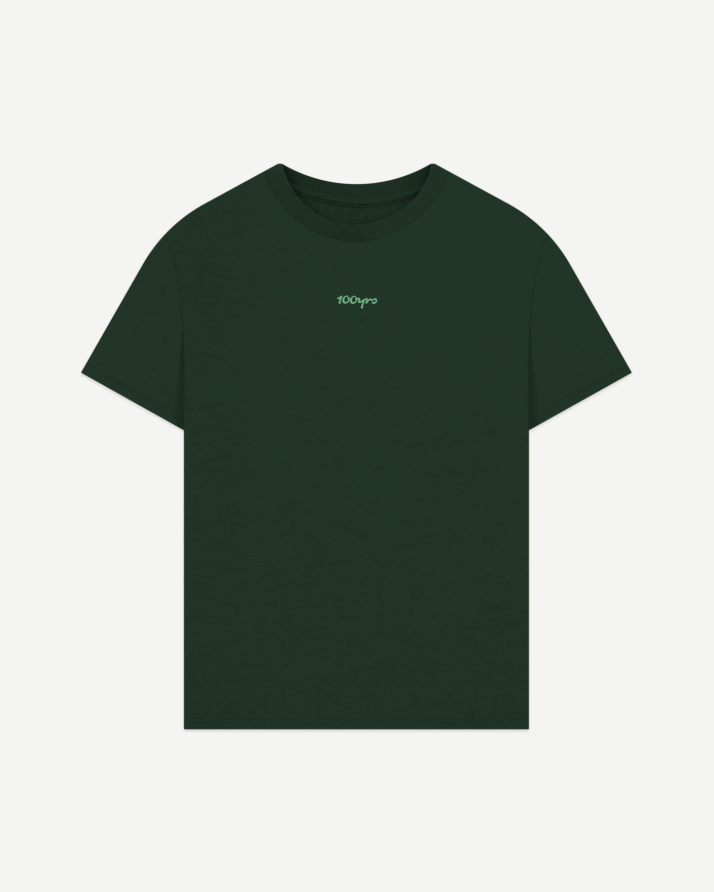 Men's Together: Whisper — oversized tee, green