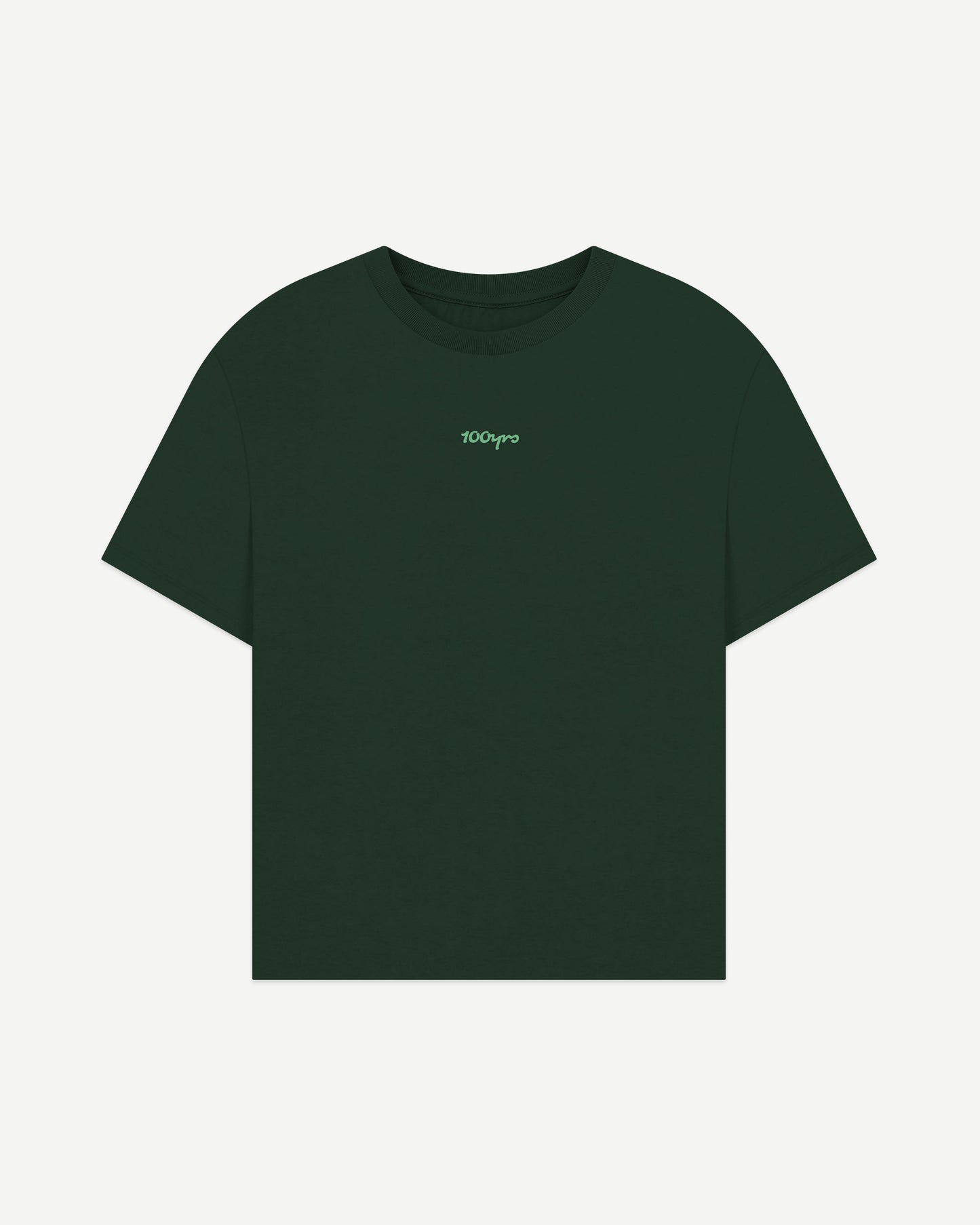 Women's Together: Whisper — oversized tee, green