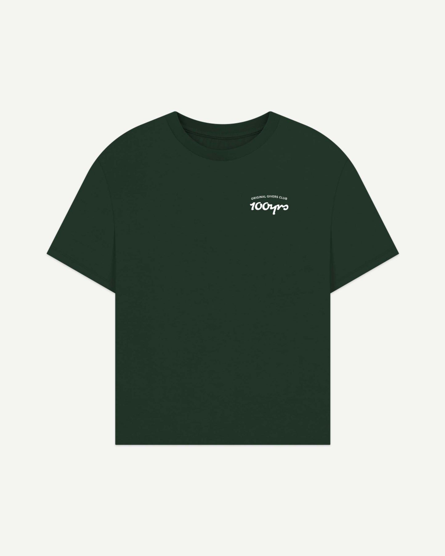 Women's Organic Cotton Oversized T-Shirt - OG Club White Logo