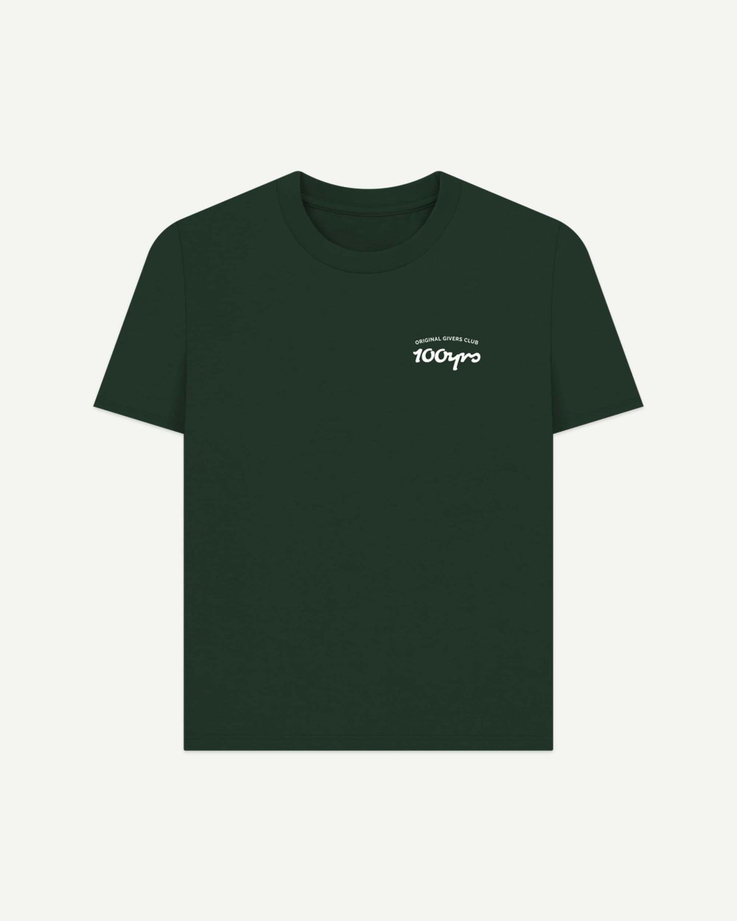 Women's Organic Cotton Plain T-Shirt - OG Club White Logo