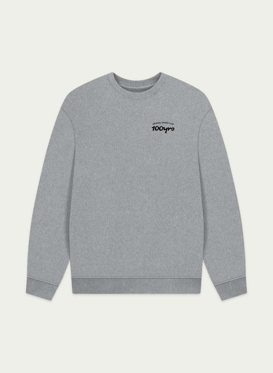 Men's Organic Cotton Oversized Sweatshirt - OG Club Black