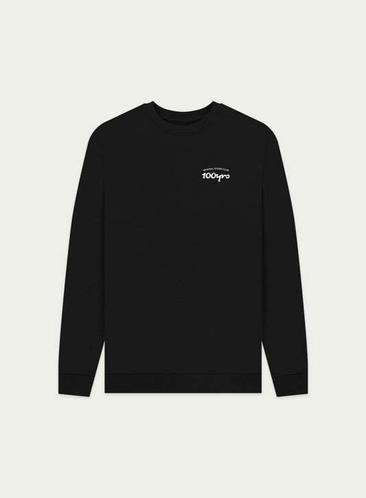 Men's Recycled Organic Cotton Sweatshirt - OG Club White Logo