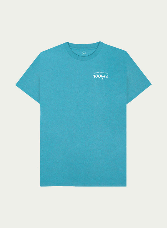 Men's Recycled Organic Cotton T-Shirt - OG Club White Logo