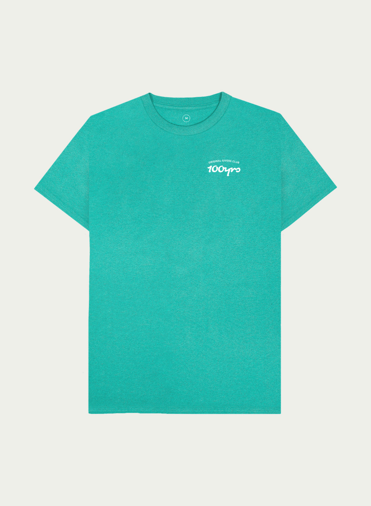 Men's Recycled Organic Cotton T-Shirt - OG Club White Logo