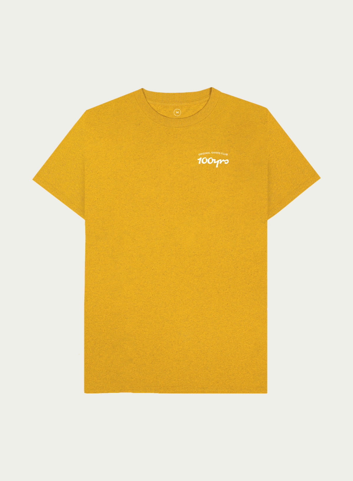 Men's Recycled Organic Cotton T-Shirt - OG Club White Logo