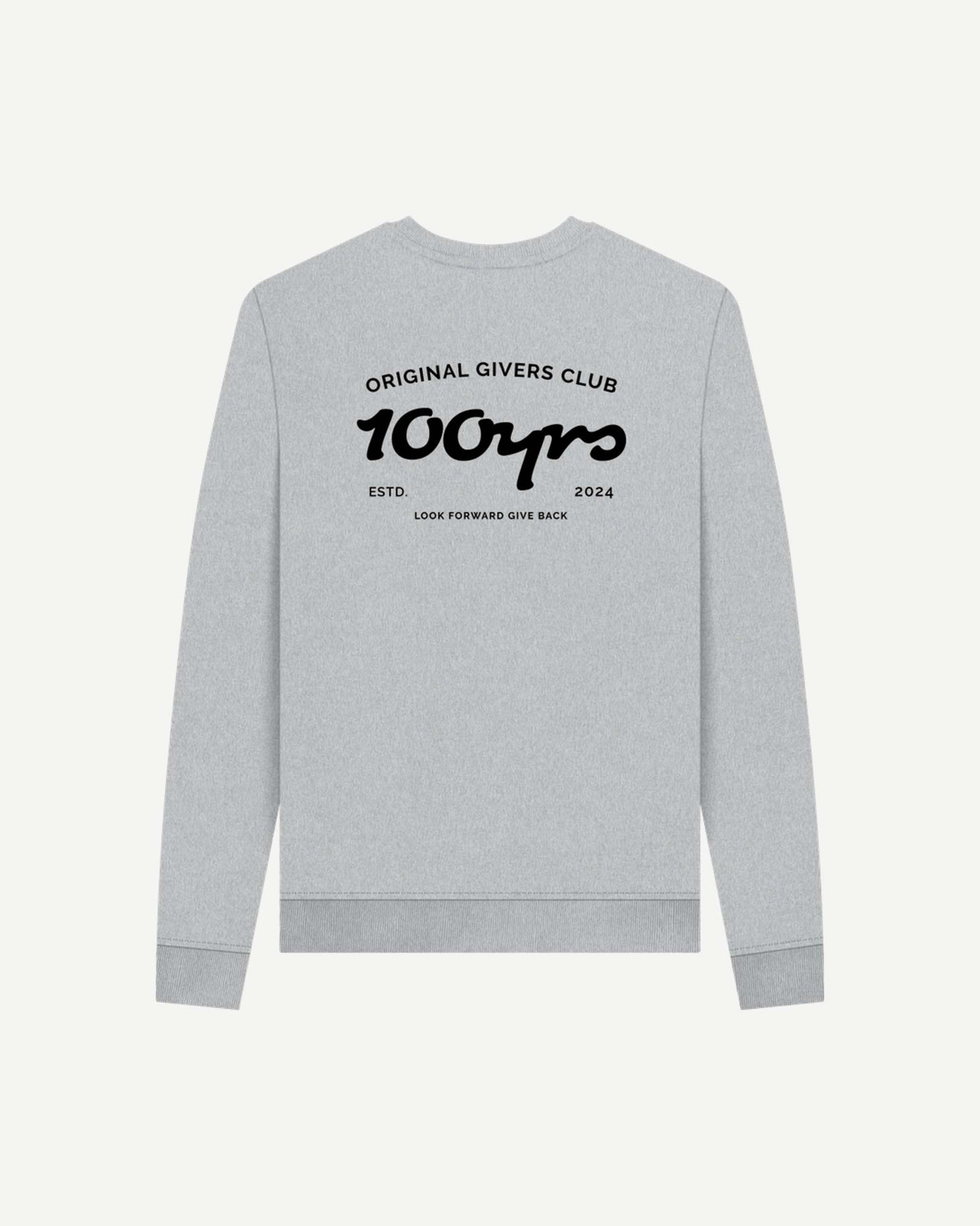 Women's OG Club: Chorus — recycled sweatshirt, black logo