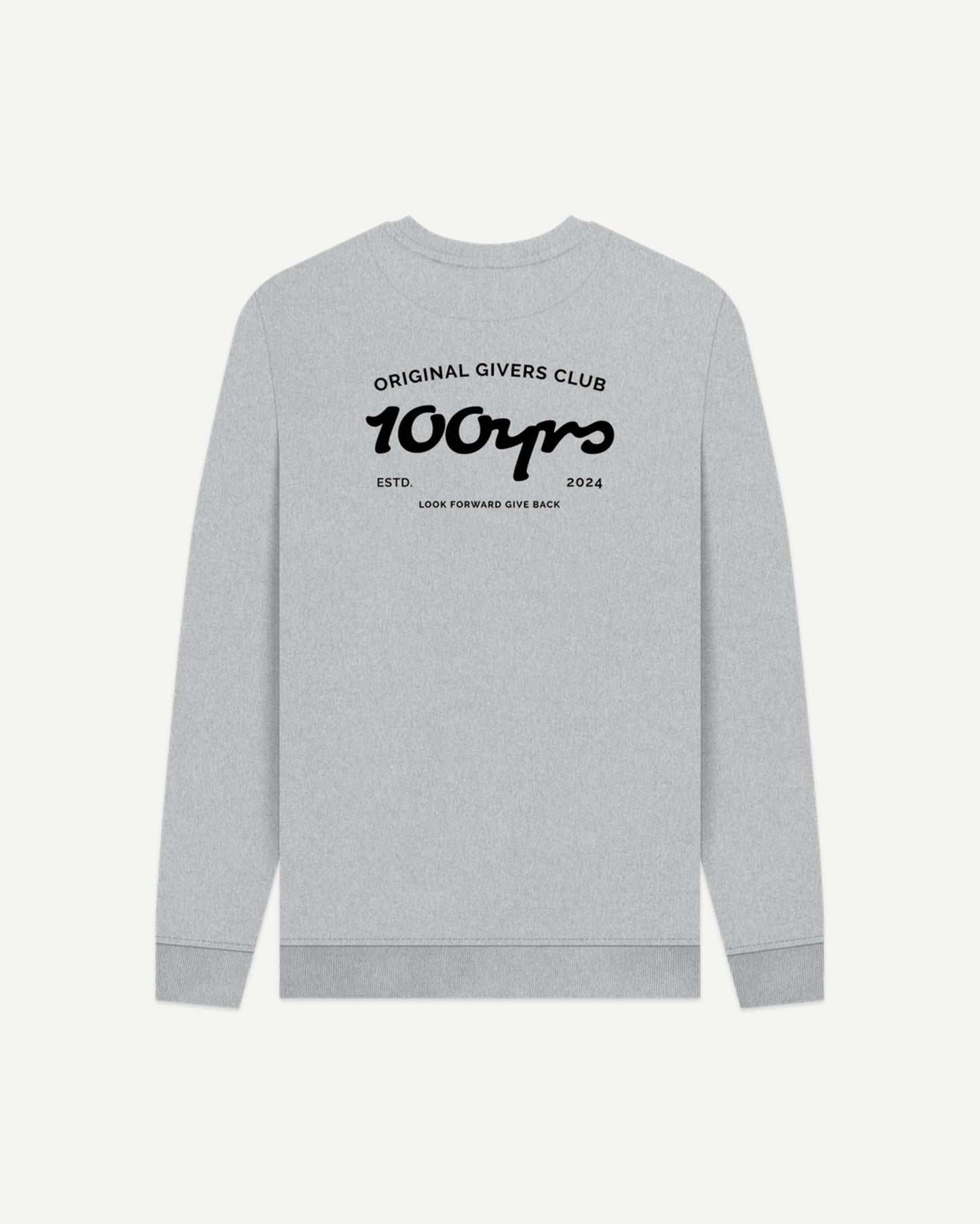 Men's Recycled Organic Cotton Sweatshirt - OG Club Black