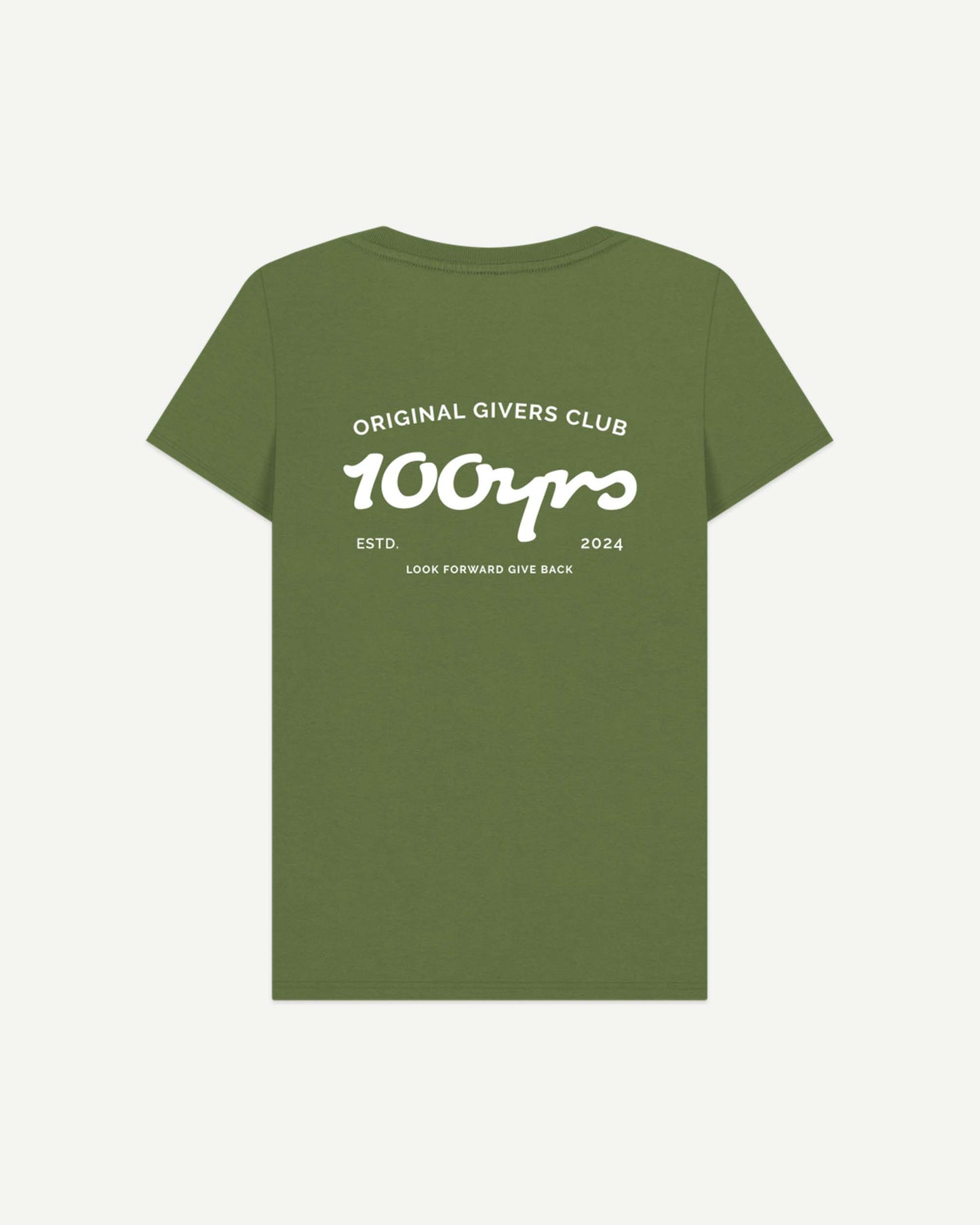 Women's Organic Cotton Scoop Neck T-Shirt - OG Club White Logo