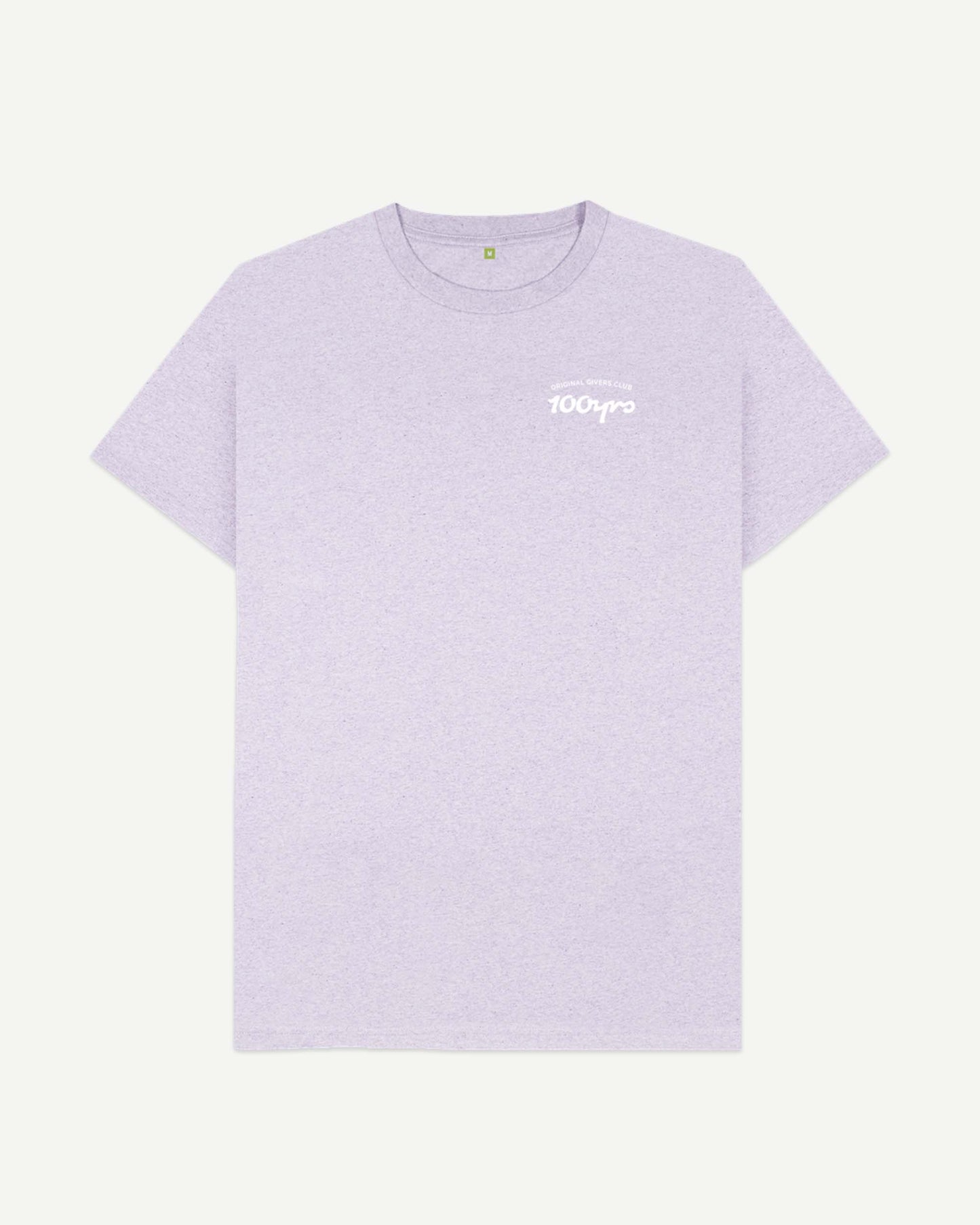 Men's Recycled Organic Cotton T-Shirt - OG Club White Logo