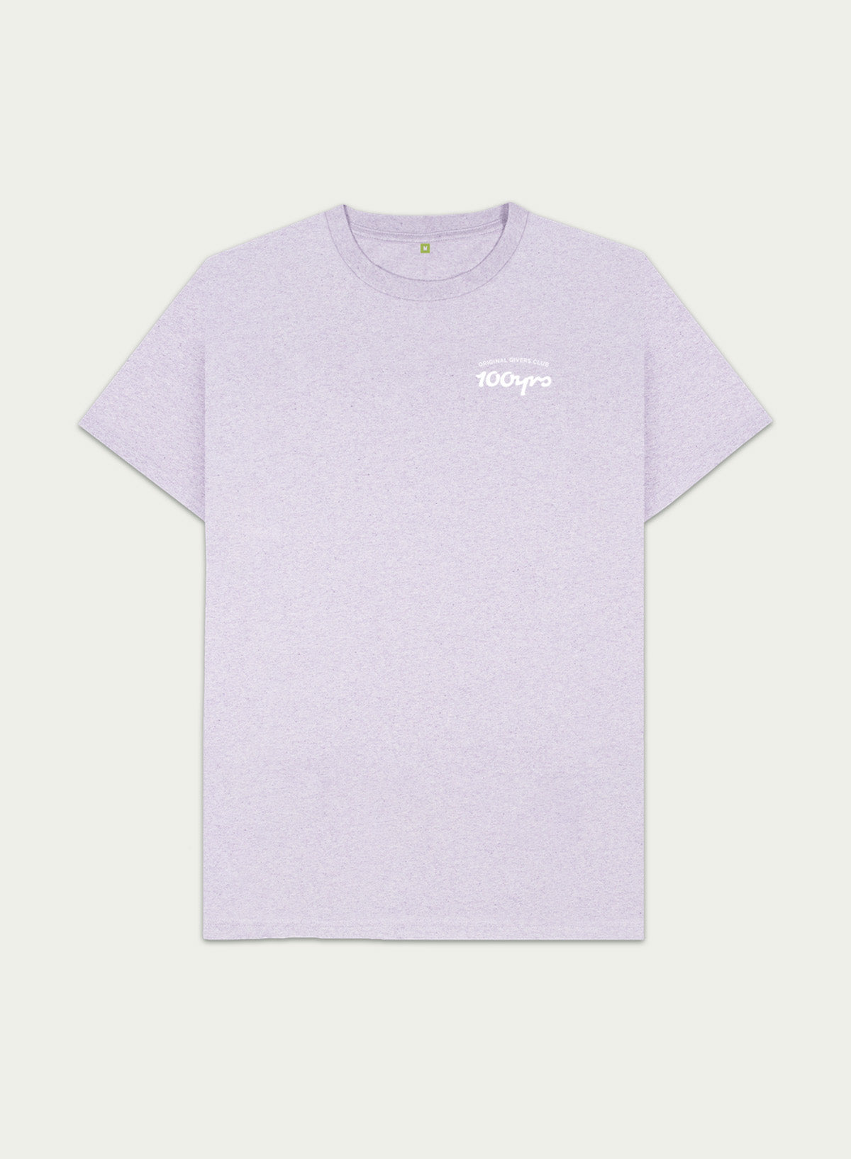 Men's Recycled Organic Cotton T-Shirt - OG Club White Logo