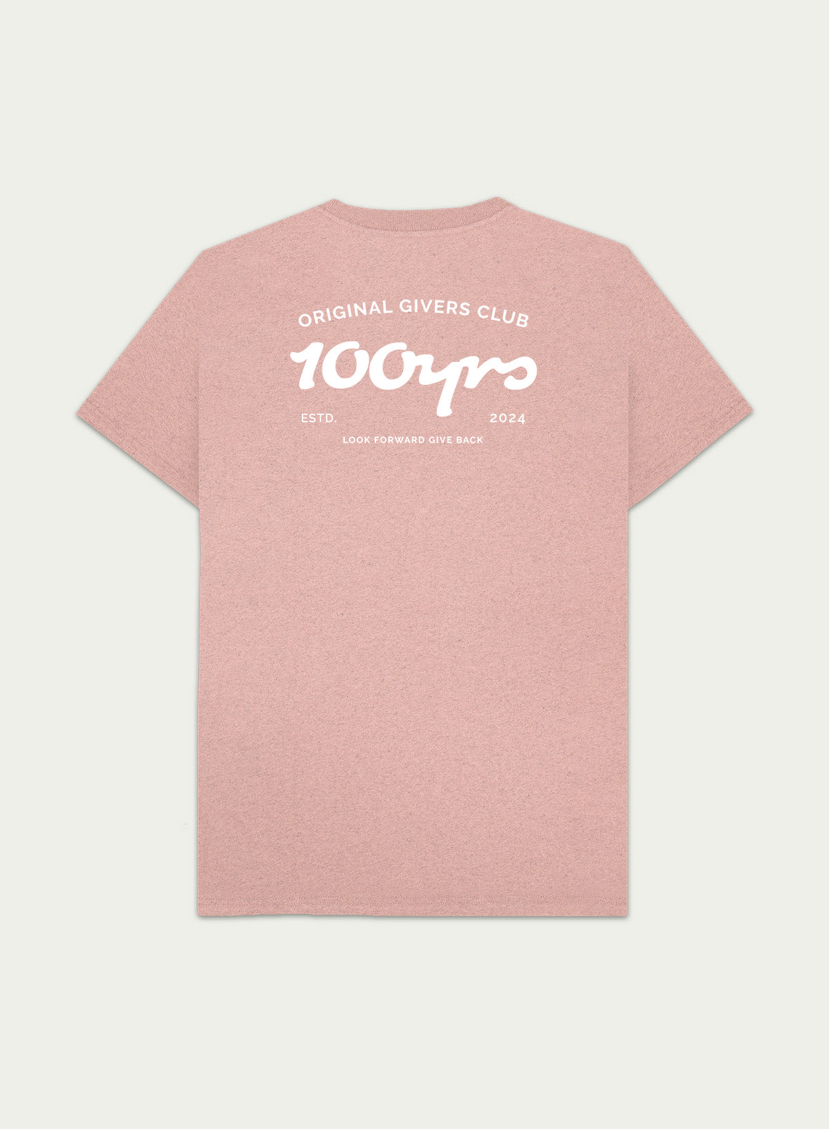 Men's Recycled Organic Cotton T-Shirt - OG Club White Logo