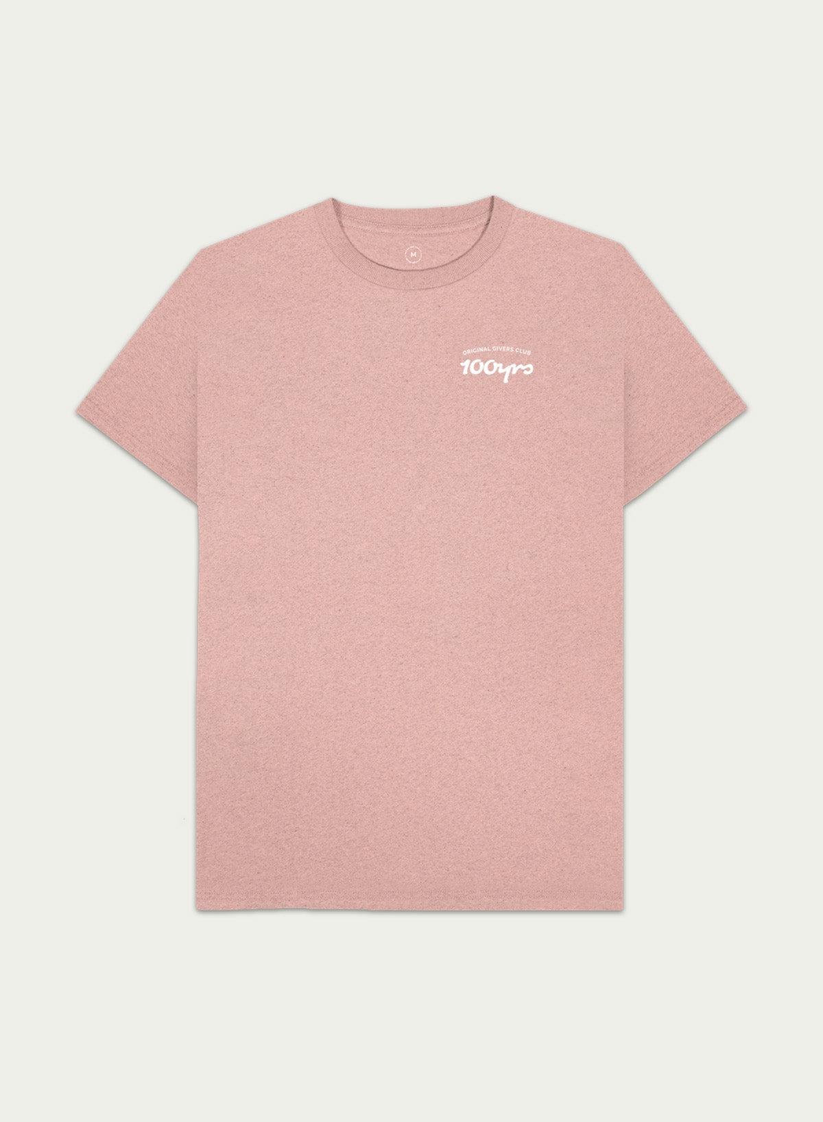 Men's Recycled Organic Cotton T-Shirt - OG Club White Logo