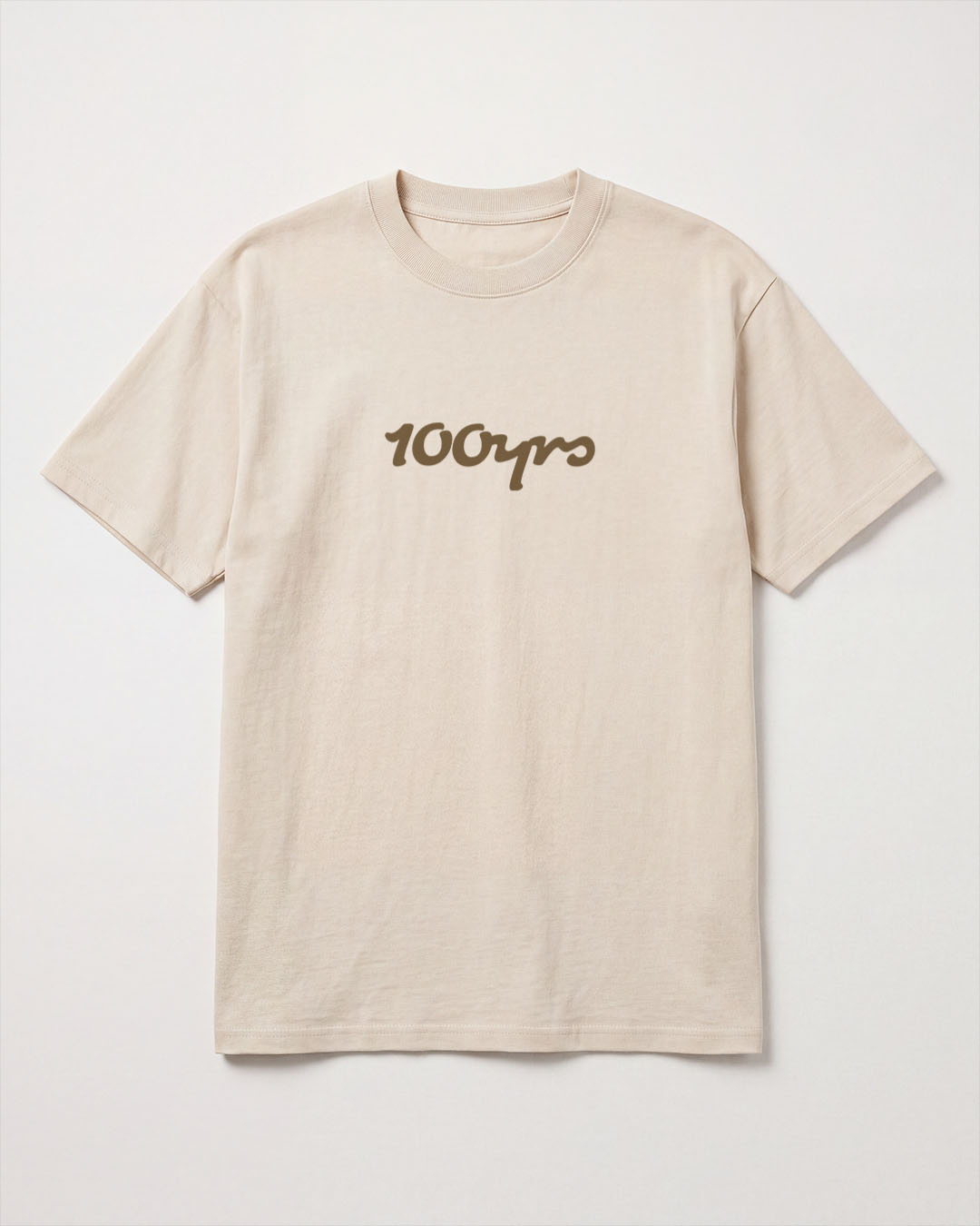 Men's Together: Chant — oversized tee, oat