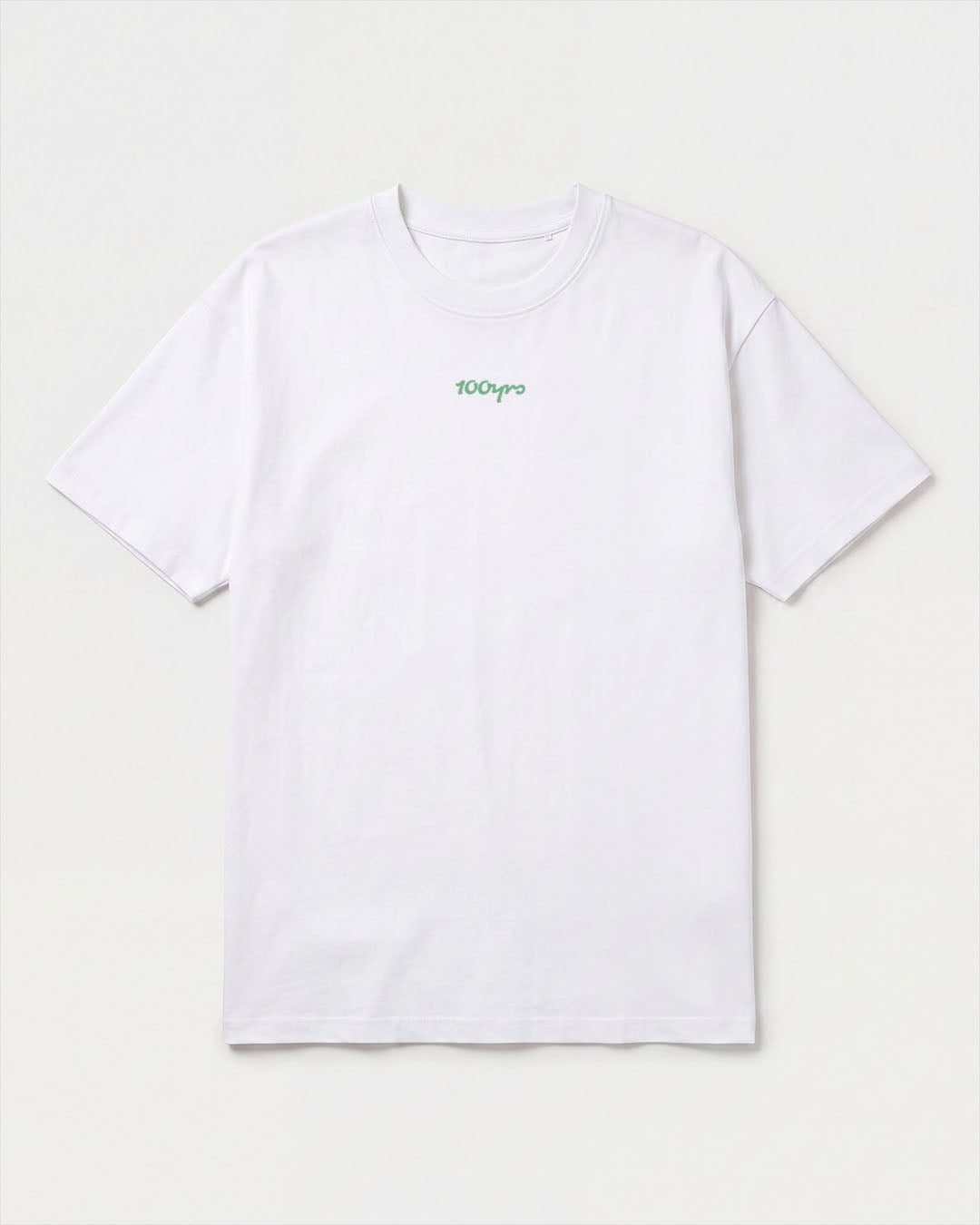 Men's Together: Whisper — oversized tee, green