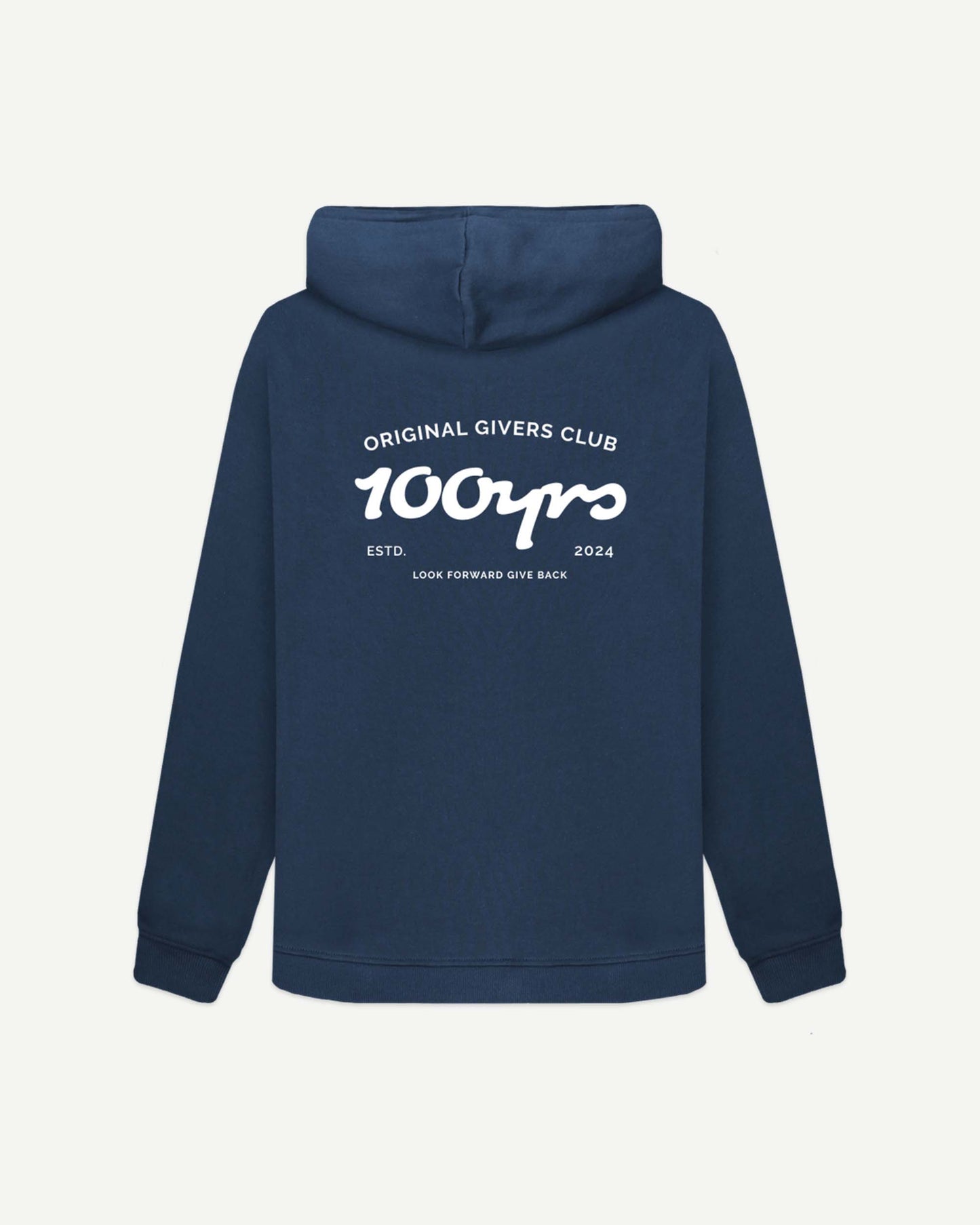 Women's OG Club: Bond — corded hoodie, white logo