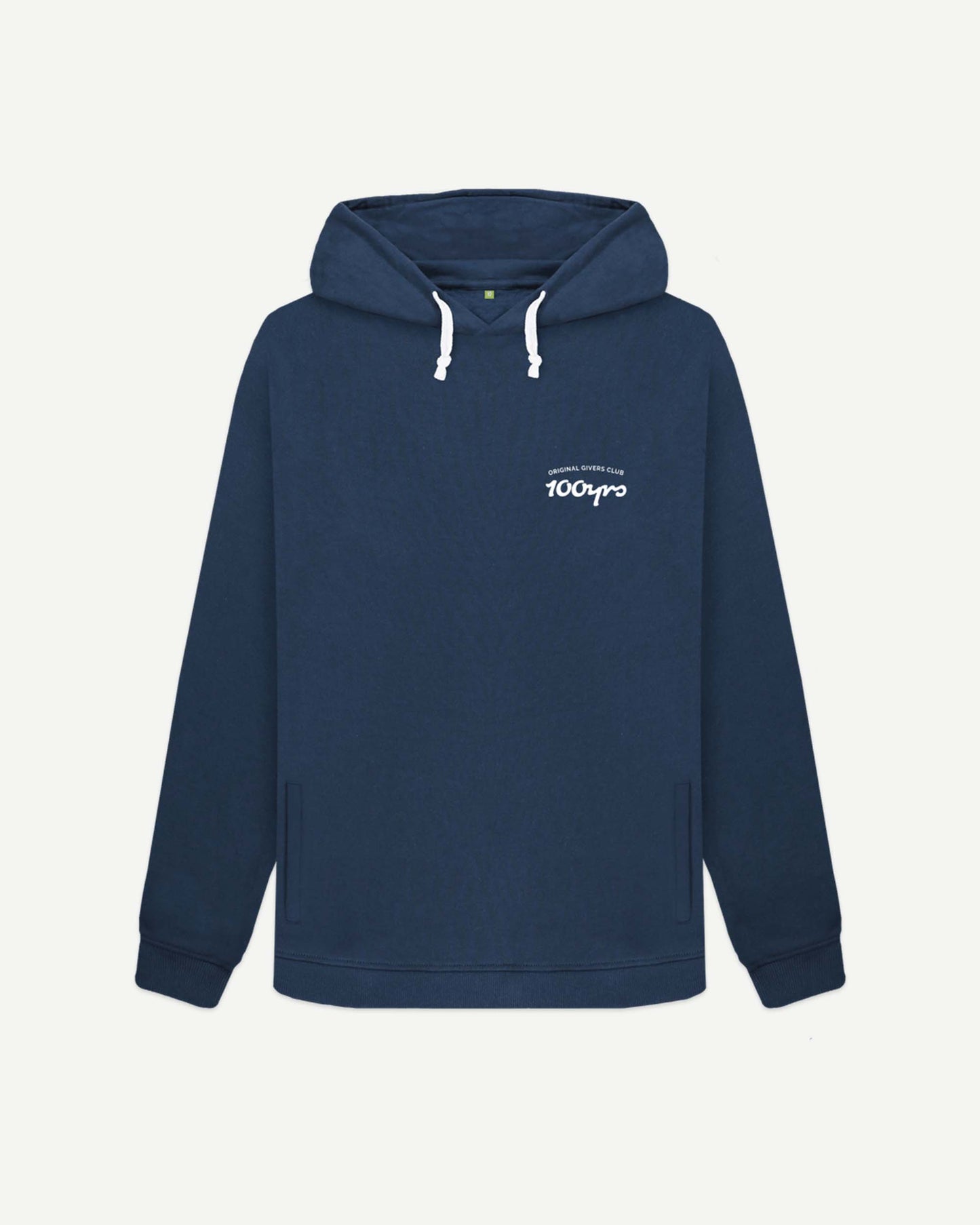 Women's OG Club: Bond — corded hoodie, white logo