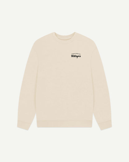 Men's Organic Cotton Oversized Sweatshirt - OG Club Black