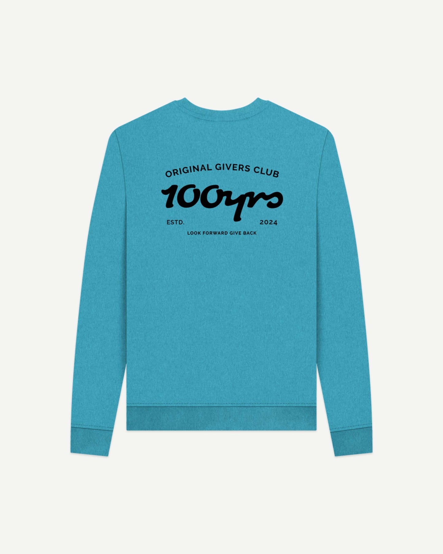 Women's OG Club: Chorus — recycled sweatshirt, black logo