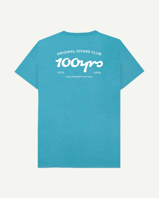 Men's Recycled Organic Cotton T-Shirt - OG Club White Logo