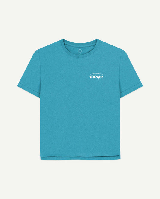 Women's Recycled Organic Cotton Relaxed Fit T-shirt - OG Club White Logo