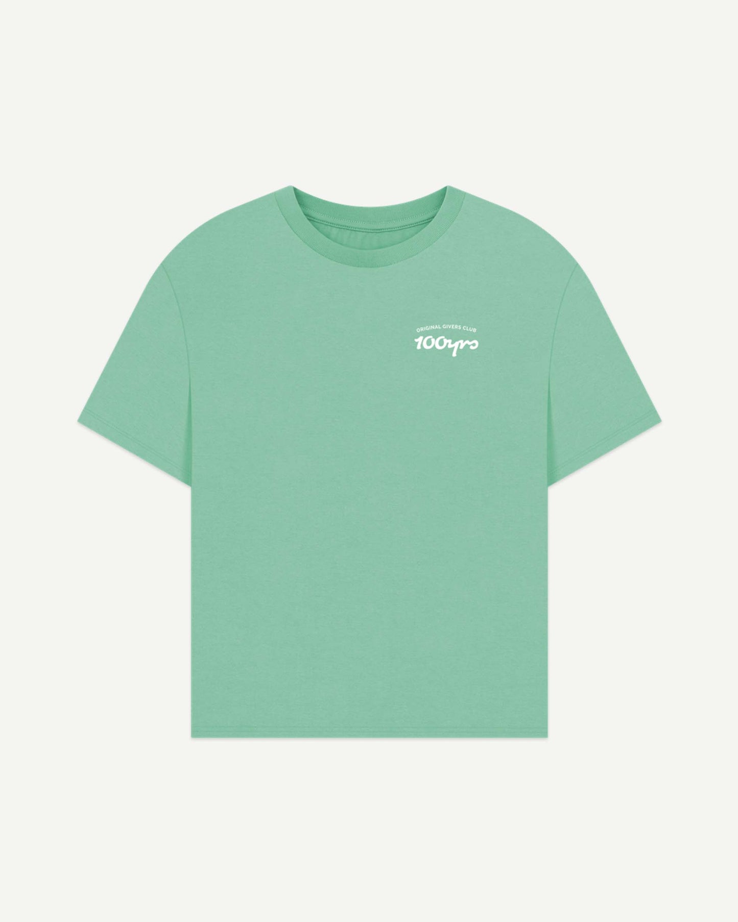 Women's Organic Cotton Oversized T-Shirt - OG Club White Logo