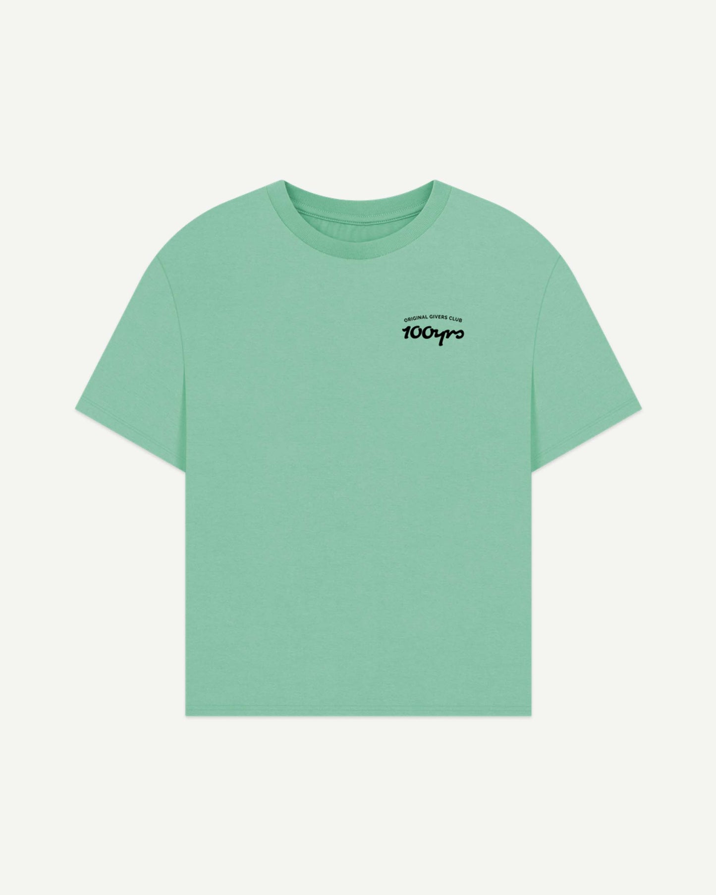 Women's Organic Cotton Oversized T-Shirt - OG Club Black Logo