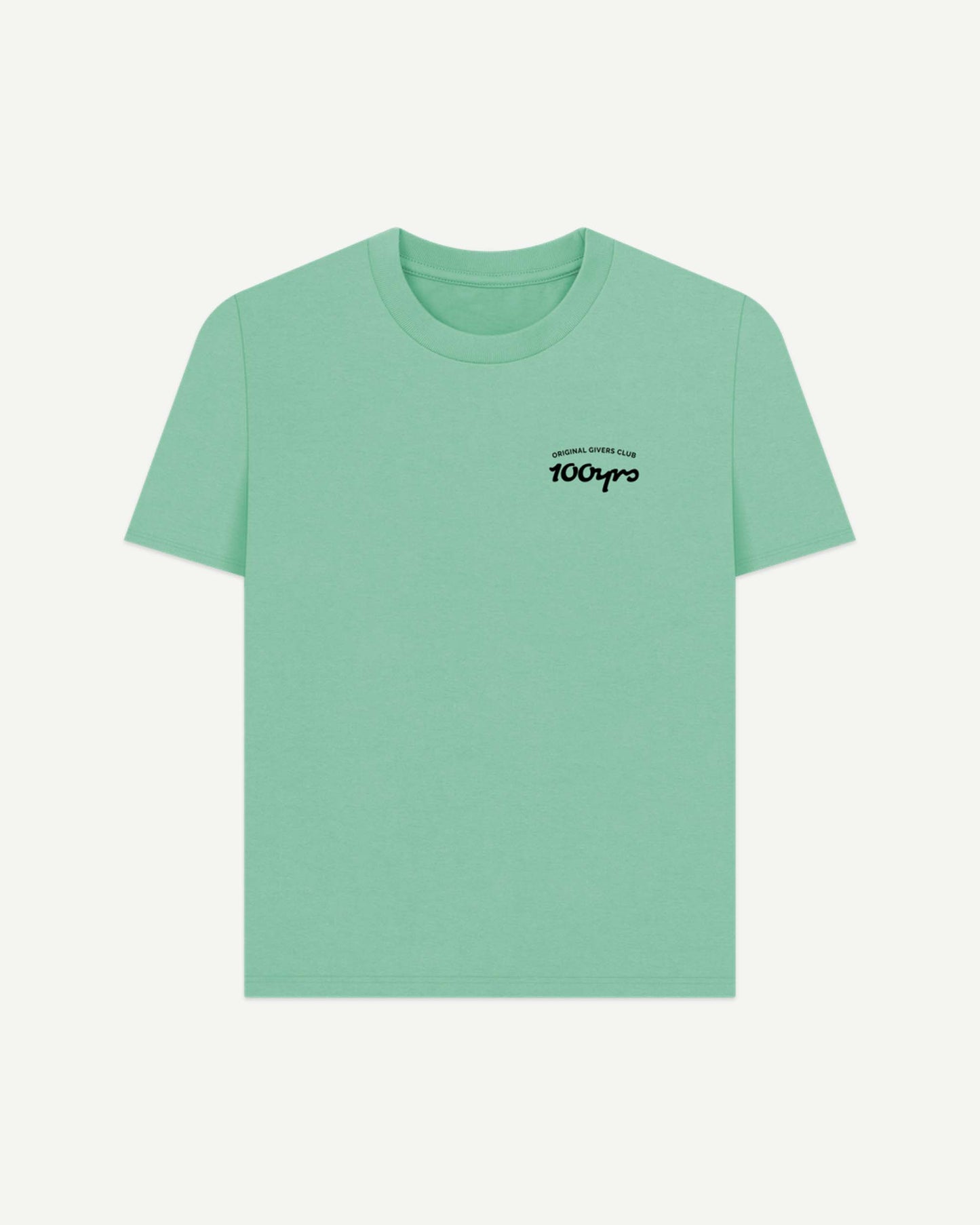 Women's Organic Cotton Plain T-Shirt - OG Club Black Logo