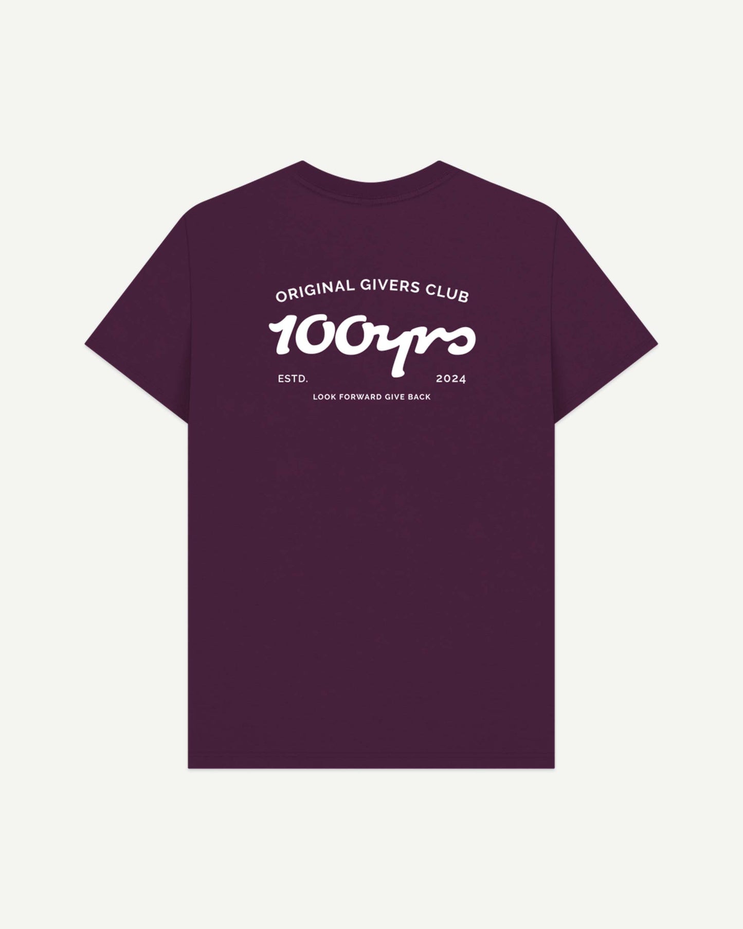 Men's Organic Cotton Essential Tee - OG Club White Logo