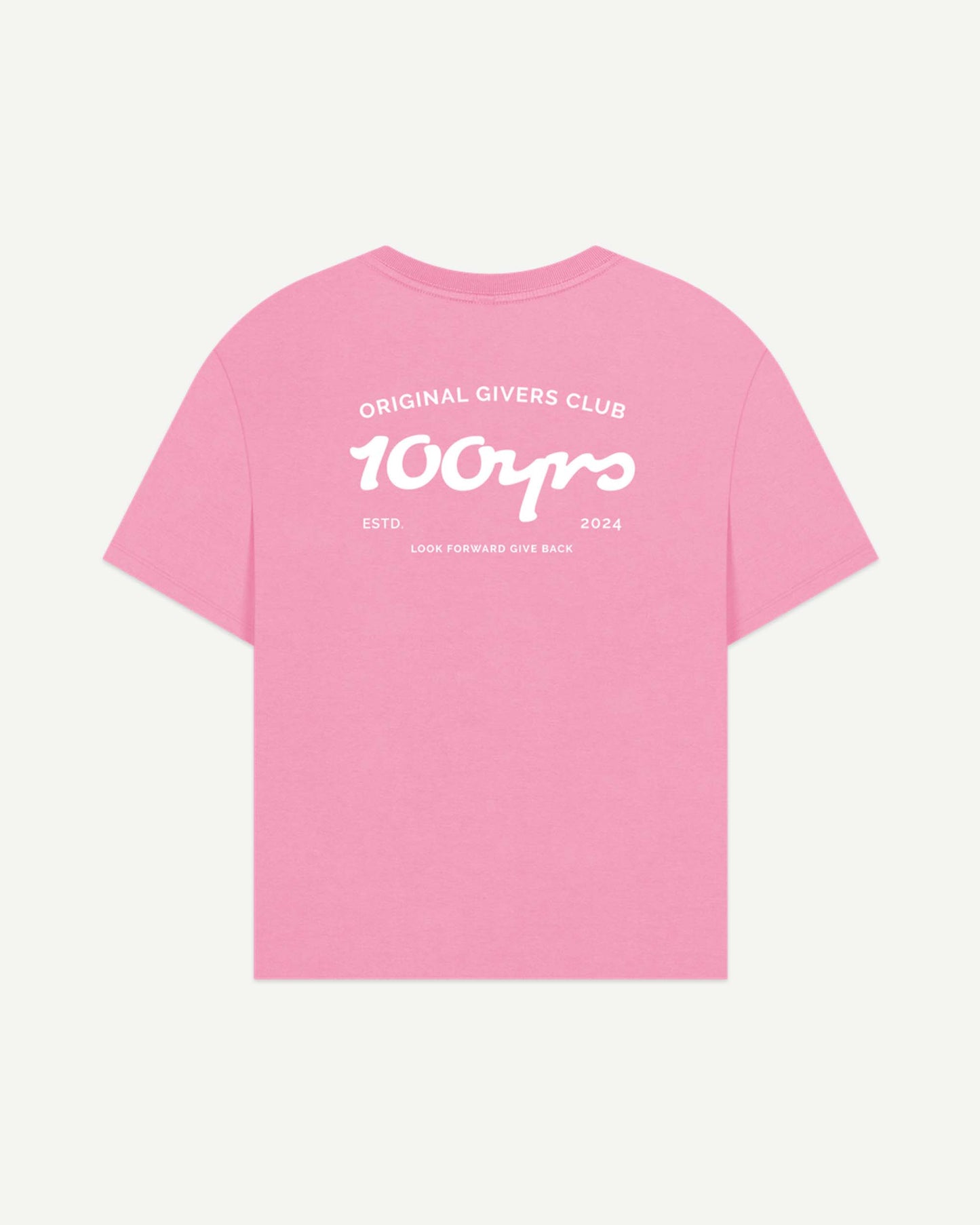 Women's Organic Cotton Oversized T-Shirt - OG Club White Logo