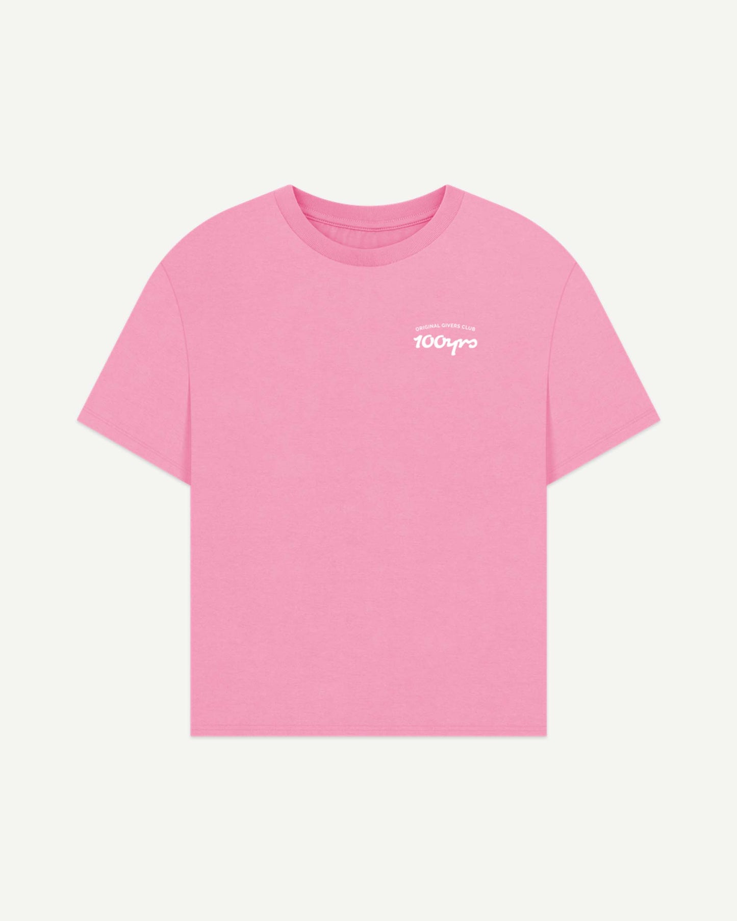 Women's Organic Cotton Oversized T-Shirt - OG Club White Logo